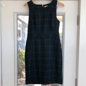 J Crew Woman’s Dress. Wool Plaid size 6